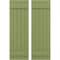 Ekena Millwork Americraft 5-Board, 2 Batten Exterior Real Wood Joined Board-n-Batten Shutters, ARW101BB518X76MGH, PR ARW101BB518X76MGH - alternate 1